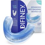 Difiney Advanced Anti Snoring Device 4.0: Anti Snoring Mouthpiece Device Mouth Guard - Effective Anti Snore Solution for Men and Women - Customizable Adjustable Comfortable - Patent Pending Design