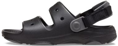 Crocs Unisex Kids Classic All-terrain K Sandal, Black, 2 UK