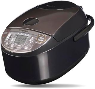 ZOJIRUSHI Cuiseur à riz premium NL-GAQ10-1,0 litre - avec fonction de maintien au chaud - avec verre doseur, cuillère à riz et panier vapeur - Avec cordon d'alimentation européen