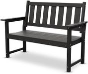 ACUEL 50" Poly Lumber Outdoor Bench