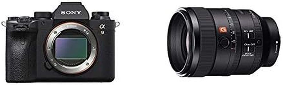 Sony a9 II Mirrorless Camera: 24.2MP Full Frame Mirrorless Interchangeable Lens Digital Camera with SEL100F28GM 100mm f2.8 Medium-telephoto Fixed Prime Camera Lens, Black