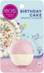 EOS Super Soft Shea Lip Balm - Birthday Cake - 24 Hour Hydration - Lip Sphere