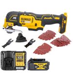 DEWALT DCS355N 18V Oscillating Brushless Multi-Tool with 1 x 4.0Ah DCB182 Battery & Charger