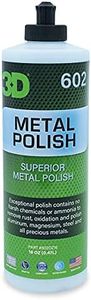 3D Metal Polish - Heavy Duty Multi Purpose Polish, Cleaner, Restorer and Protectant for Metal, Aluminum, Chrome 16oz.