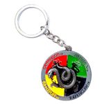 MAPLE Rotating Keychain Spinning Ironman, Spiderman, Batman, Captian America, Superman, Naruto, Doctor Strange Marvel Anime Metal Key Ring Multicolour (Imported) (A13)