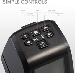 KODAK Mini Digital Film & Slide Scanner – 22MP JPEG, 2.4" LCD, Easy Load