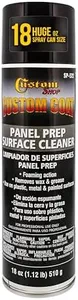 Custom Shop Panel Prep Surface Cleaner & Degreaser - 18oz Spray Can - Powerful Wax and Grease Remover for Auto Body Paint Prep - Removes Residue Before Painting