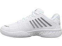 K-Swiss Women's Hypercourt Express 2 Tennis Shoe, White/Black, 7