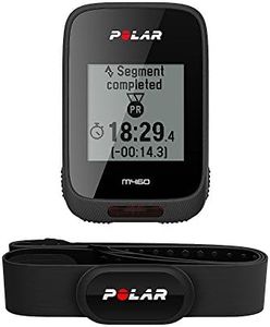 POLAR Unisex M460 Gps Bike Computer with Heart Rate, Black, One Size