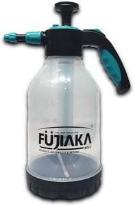 Fujiaka WS/2 Handheld Garden Handheld Manual Pump Sprayer with Transparent Tank - 2 Litre - (Pack of 1) - Teal