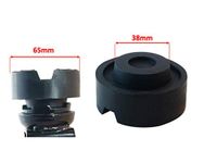 sarian Rubber Pad, UTILITY_JACK, 65x33mm V Nut, for Car, Load Capacity 100.0g, Industrial Quality, Made in Germany