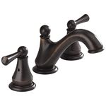 Delta Faucet 35999LF-RB Haywood Two Handle Widespread Lavatory Faucet, Venetian Bronze