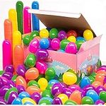 Prextex Easter Eggs Assortment 288 ct. - Best Value 288 Easter Eggs in Designed Box