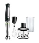 Braun MultiQuick 7 3-in-1 Immersion Blender with Food Processor – Powerful Handheld Electric Stick Blender - Emulsifier for Chopping, Beating & Whisking - Ideal for Soup, Puree, Smoothies & More