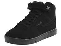 Fila Men's Vulc-13-Mid-Plus Black/Black/Black Sneakers Shoes Sz: 11.5