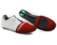 Synergy Neoprene Cycling Toe Covers Set (Black/Red, S/M)