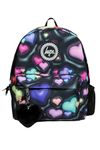 hype BAGS 3D Hearts Badge Polyester Unisex Backpacks in Black Size: One Size