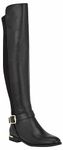 NINE WEST Women's Andone Over-The-Knee Boot, Black 003, 7.5