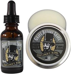 GRAVE BEFORE SHAVE Gentlemen's Blend Beard Pack (Bourbon Scent)