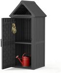 WTFGO Vertical Outdoor Storage Shed