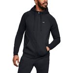 Under Armour Men Rival Fleece Fz Hoodie, Breathable Sweater Jacket for Men, Comfortable Loose-Fit Knitted Jacket