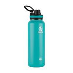 Takeya Originals Vacuum-Insulated Stainless-Steel Water Bottle, 40oz, Ocean