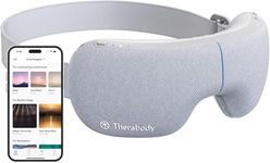 Therabody SmartGoggles Heated Eye Mask, Blackout Sleep Mask & Temple Massage for Personalized Relaxation, Headache Relief (Smartgoggles 1.0-White)