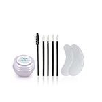 QBS Eyelash Removal Kit | Professional Eyelash Extension Cream Remover Set |Home Use Eyelash Extension Removal