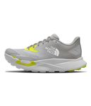 The North Face Mens Vectiv Enduris 4 Trail Running Shoe - Cushioned, High Rise Grey/Sulphur Spring Green, 12