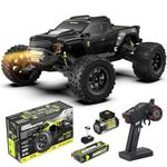 RIAARIO RC Cars Mini 1:10 Brushless RC Car for Adults Max 50 mph All Terrain Hobby Trucks Electric Off-Road Monster Trucks 4WD Remote Control Car Truck Waterproof with Carbon Fiber