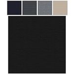 10Pcs Carpet Tiles for Floor 12-Inch Self Adhesive Squares Carpet Floor Tile DIY Flooring for Office,Kitchen, Dining Room, Bedrooms & Bathrooms (Black)