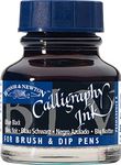 Winsor & Newton Calligraphy Ink Bottle, 30 ml - Blue Black , 1111034