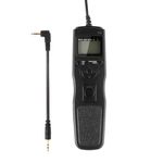 Hersmay LCD Timer Shutter Release Camera Remote Control For Canon EOS 2000D 1300D 70D 77D 80D 90D EOS R R6 Mark II R6 R7 R8 R10 RP R100 M5 M6 Mark II Rebel T7 T6 T5 T8i T7i T6i T6s T5i T4i SL3 SL2 SL1