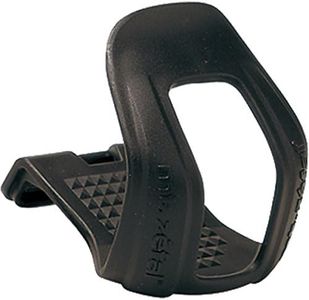 Zefal "Cristophe Mountain Bicycle Half Toe Clips, L/XL, Black