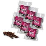 THE BILTONG SHOP - 6 x 68g Bags British Beef Biltong Bloody Mary Sticks. High Protein Savoury Low Carb Snack