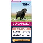 Eukanuba Complete Dry Dog Food for Senior Large and Giant Breeds with Fresh Chicken 15 kg