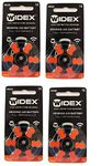 Widex hearing aid battery Size 13 (PR48) (4 Packets = 24 batteries)