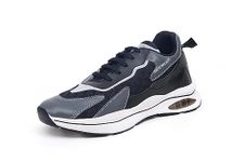 White Walkers Black Synthetic Casual Sneakers for Men- 9 UK