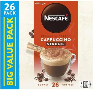 Menu Cappuccino Strong Coffee Sachets 26-Pack, Nescafe