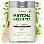 Tencha Ceremonial Elite Grade Matcha | Superior Grade Matcha | Japanese Matcha Green Tea | Spring Harvest | Sourced From Shizuoka, Japan | 50gms