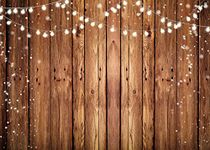 Alltten 7X5FT Wood Backdrop Brown Wood Backdrops for Photography Vintage Brown Background Thin Vinyl Material Applicable to Banners Photo Booth Studio Props F1