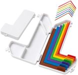 7PCS Paper Crafting Alignment Guide Set with Storage Box