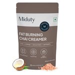 Miduty by Palak Notes Fat Burning Chai Creamer - Fat Burning - Metabolism - Fat loss - Weight management - Diabetes care - Medium Chain Triglyceride MCT Powder 200g (1)