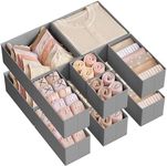 SONGMICS Drawer Organizers, Dresser