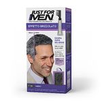 Just For Men Touch of Grey, Black Hair Dye, No Mix Comb-In Applicator For A Natural Salt & Pepper Look, Ammonia & Peroxide Free - T55