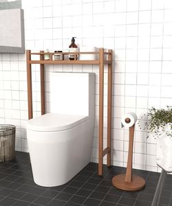 AquaTeak Patented Sula Teak Over-Commode Storage