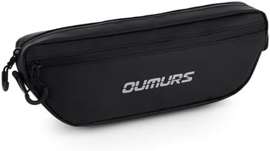 Oumurs Universal Motorcycle Handlebar Bag Water-resistant Bicycle Handlebar Bag Reflective Front Storage Bag Compatible with Sur-Ron Light Bee X and S X160 X260 Talaria Electric Dirt Bike