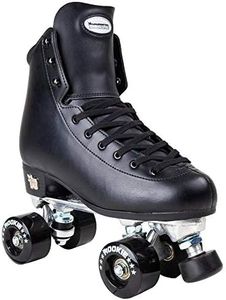 ROOKIE Rollerskates Artistic Unisex Children's Roller Skates, Black (Black), 5 Child