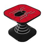 Gosmartkart® Designer HD Printed Mobile Stand - Square Grip Socket for Android & Apple Smartphones (Made in India) - Spiderman