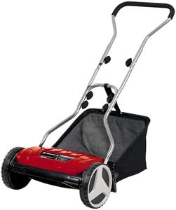Einhell Tondeuse à gazon manuelle GC-HM 38 S-F (jusqu’à 250 m², réglage de la hauteur de 13 à 38 mm, bac de ramassage: 26L)